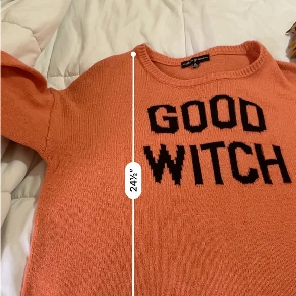 🧡 State of Mine “Good Witch” Sweater | XL Cozy Fall Halloween Pullover - Picture 10 of 10